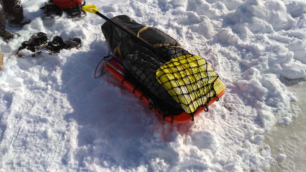 氷上ワカサギ釣りの道具一式