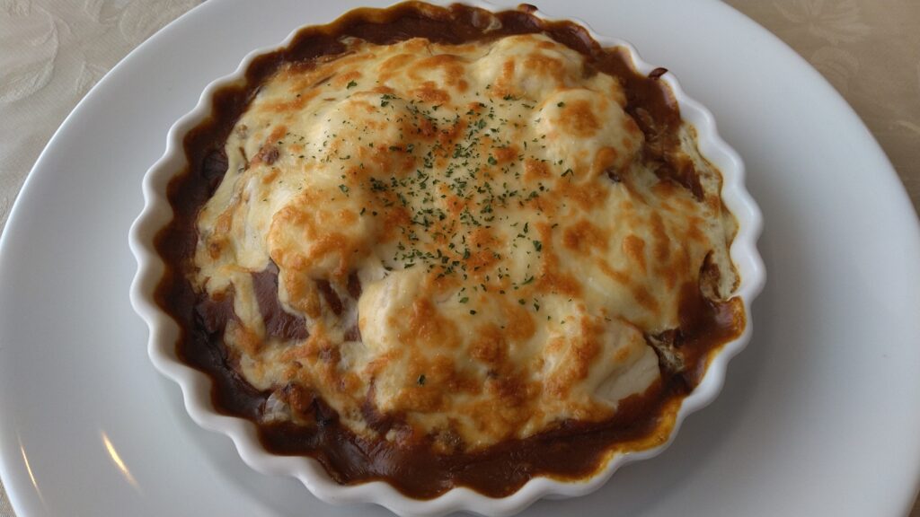 レストラン風雪のホタテ焼きカレー